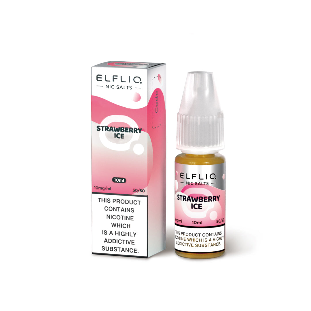 Elfliq Strawberry Ice 10ml Nic Salt